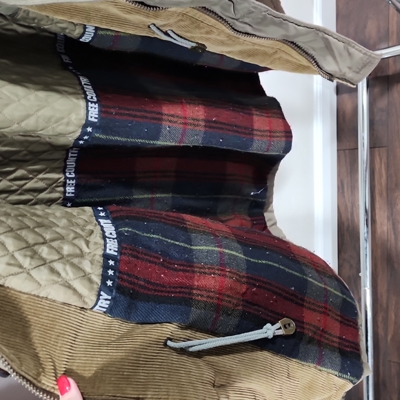 Mens free country jacket large hunter green - Picture 12 of 13